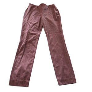 A New Day women's size 2 pink business pants with elastic waist, zips on side